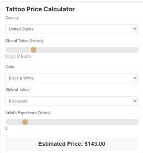 forearm tattoo price|intuit tattoo price calculator.